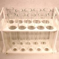 Test Tube Rack with 10 Test Tubes