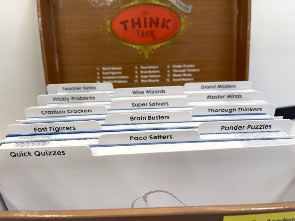 Think Tank Math Cards - Grade 6 - Image 3