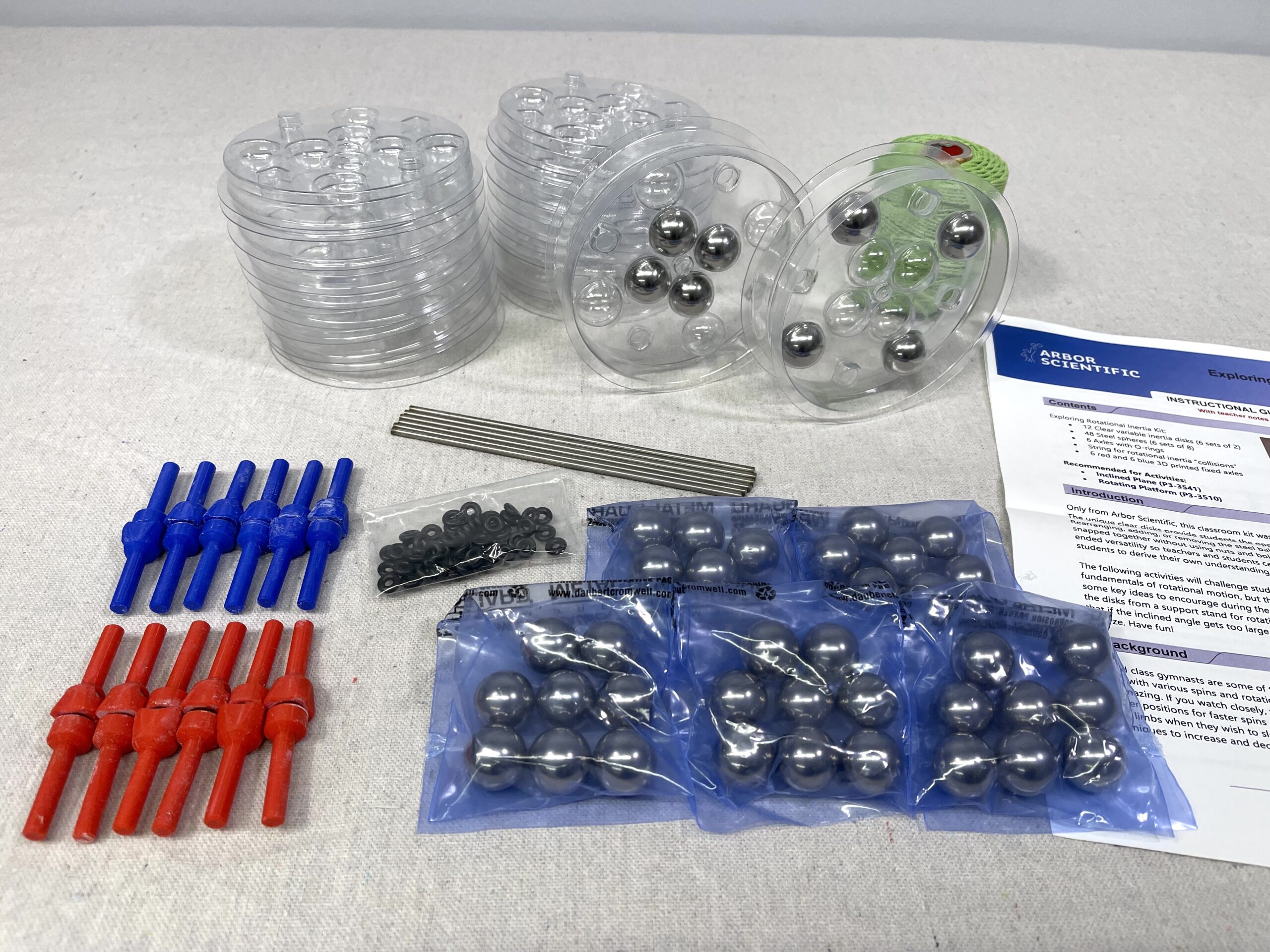 Exploring Rotational Inertia Classroom Kit