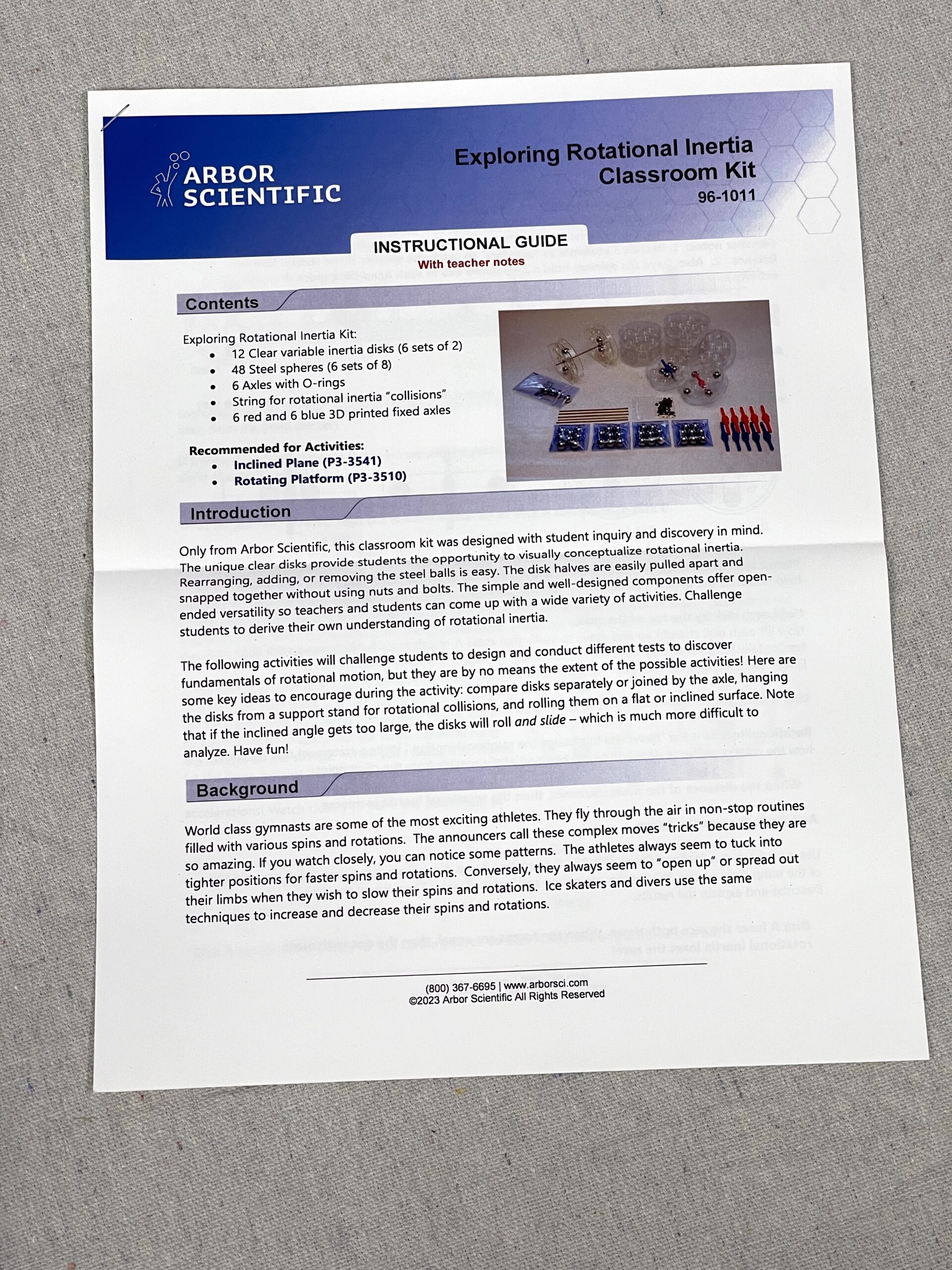 Exploring Rotational Inertia Classroom Kit - Image 2